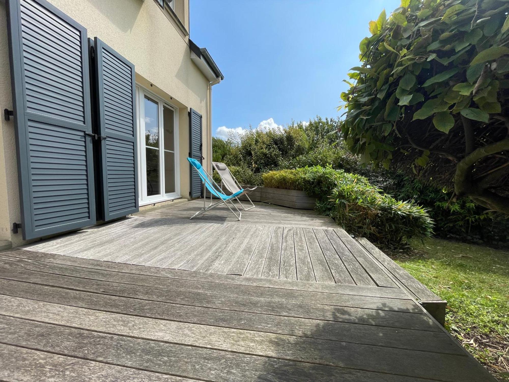 Maison Calme Et Cosy A Port-En-Bessin Pres Du Golf Et De La Mer エクステリア 写真