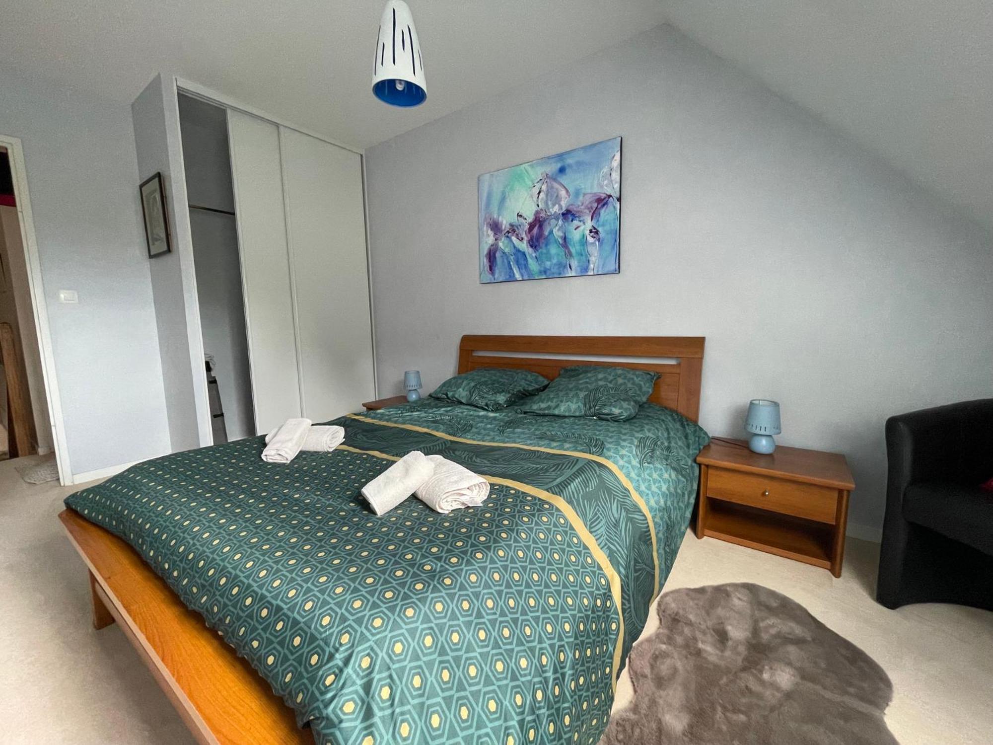 Maison Calme Et Cosy A Port-En-Bessin Pres Du Golf Et De La Mer エクステリア 写真